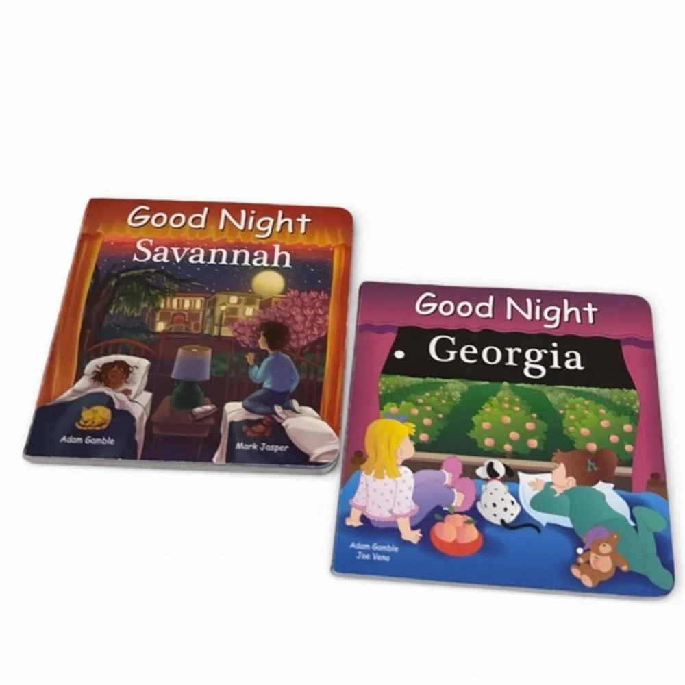 Good Night Savannah and Georgia Children's Books by Adam Gamble